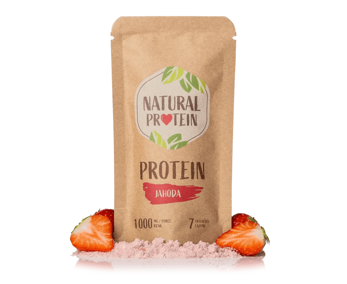 NaturalProtein Sport - Jahoda (35 g)