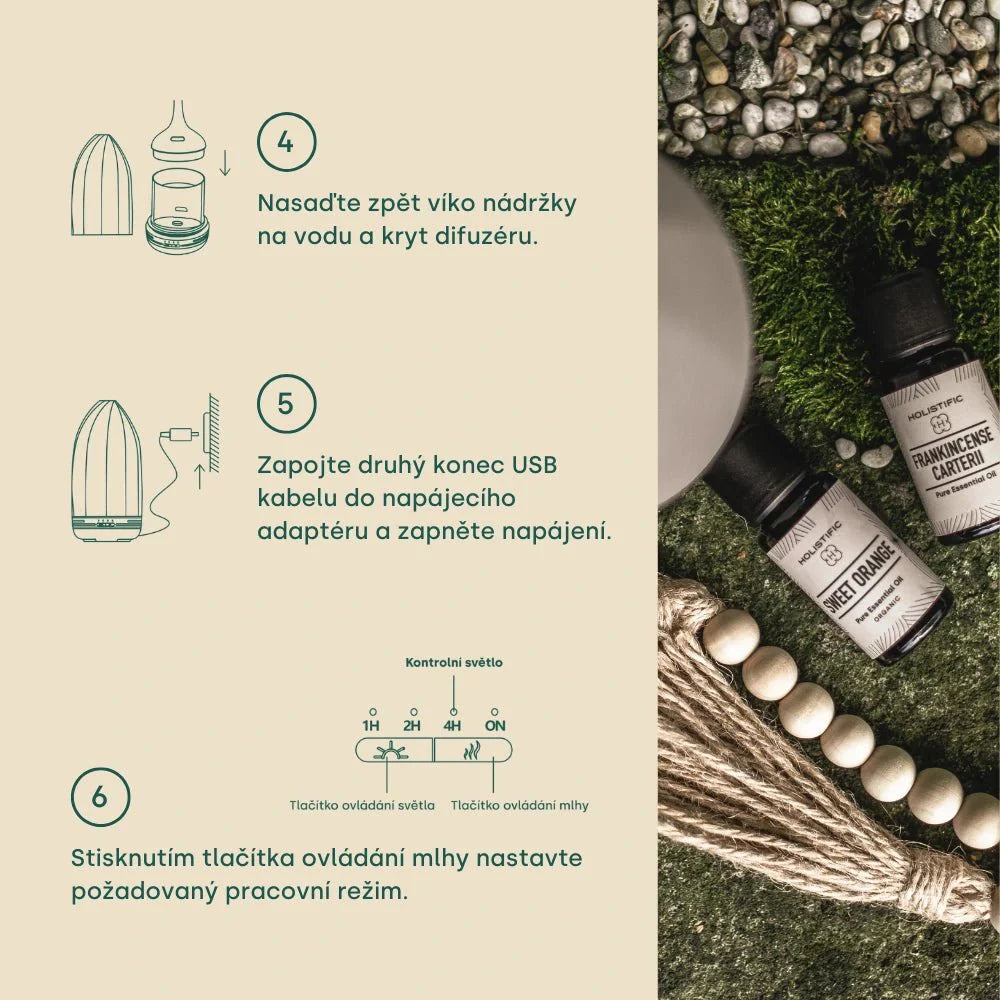 Holistific Urban - ultrasonický aroma difuzér